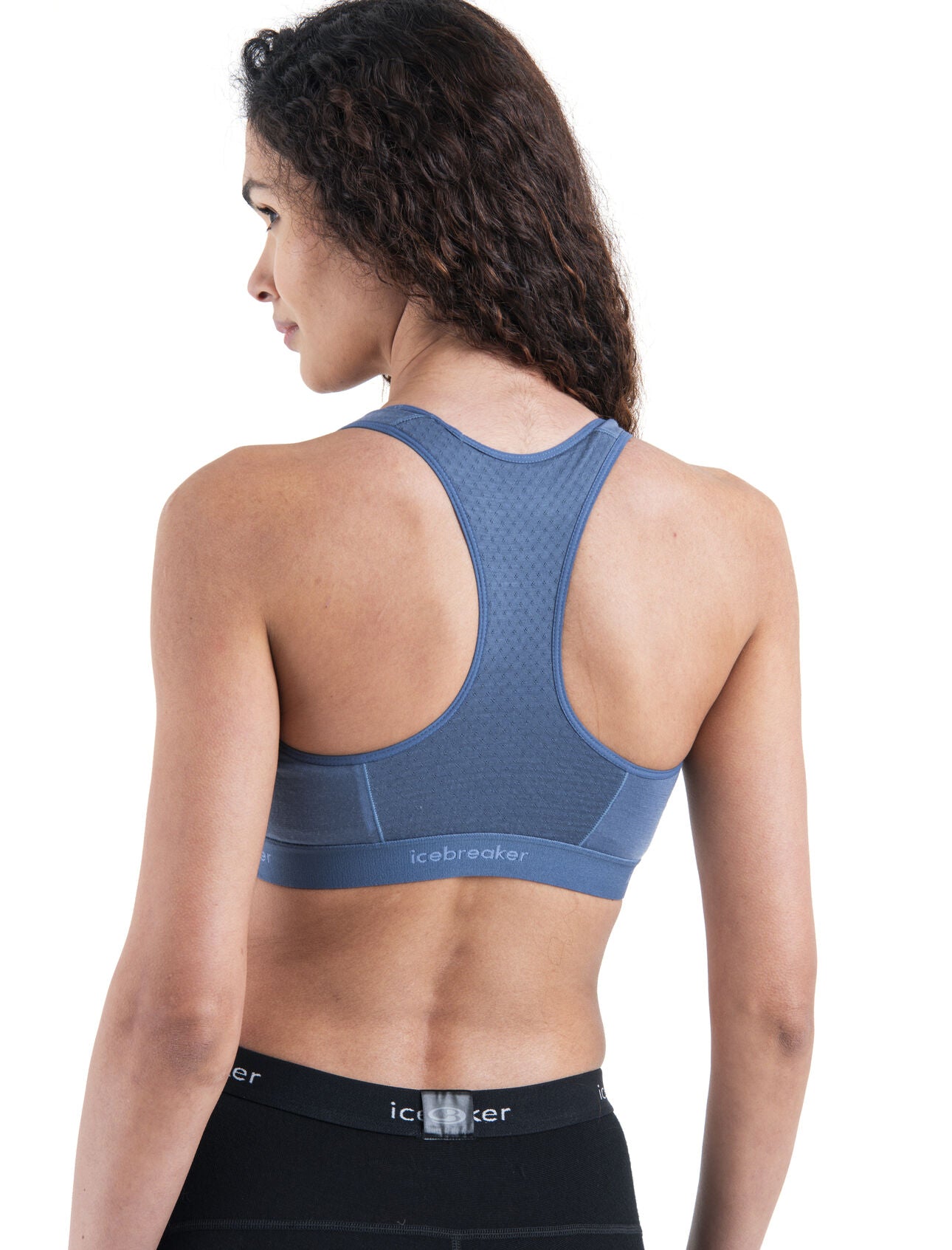 125 ZoneKnit™ Merino Blend Racerback Sports Bra for Women - Moisture Wicking & Breathable Workout Top - Perfect for Running, Yoga & Gym Training