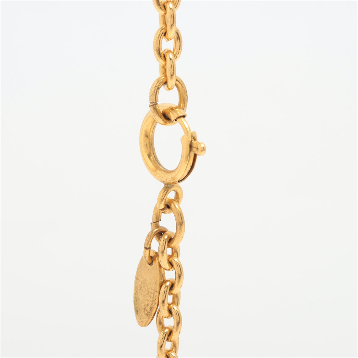 Chanel Circle Coco Logo Gold Plated Necklace - Fashion Jewelry for Women, Elegant Gift for Birthday, Anniversary & Special Occasions