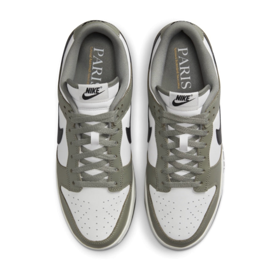 Nike Dunk Low NBA Paris Sneakers - Dark Stucco/Summit White/Metallic Gold/Black Basketball Shoes for Men | Streetwear Fashion & Casual Wear