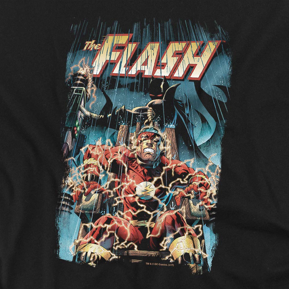 JLA Electric Chair Women's T-Shirt | Vintage Graphic Tee for Women | Soft Cotton Casual Shirt | Perfect for Concerts, Parties & Everyday Wear