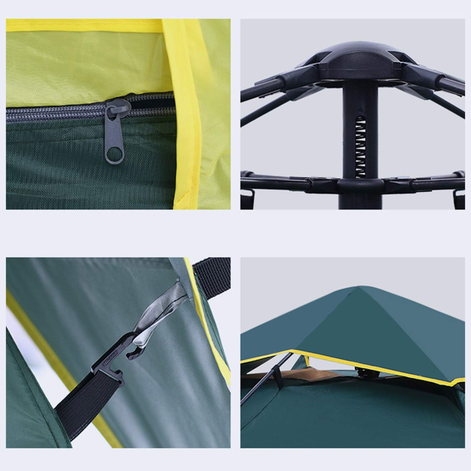Automatic Pop Up Dome Waterproof Sun Shelter Tent - Lightweight Backpacking & Hiking Tent for Camping, Beach, Picnics & Garden Outdoor Activities