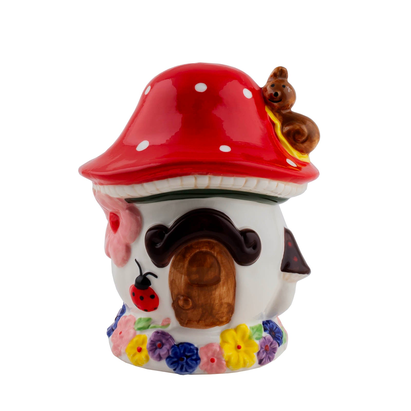 BarConic® Mushroom House Tiki Drinkware Set - Fun & Unique Cocktail Glasses for Tropical Themed Parties, Luaus, and Home Bar Decor