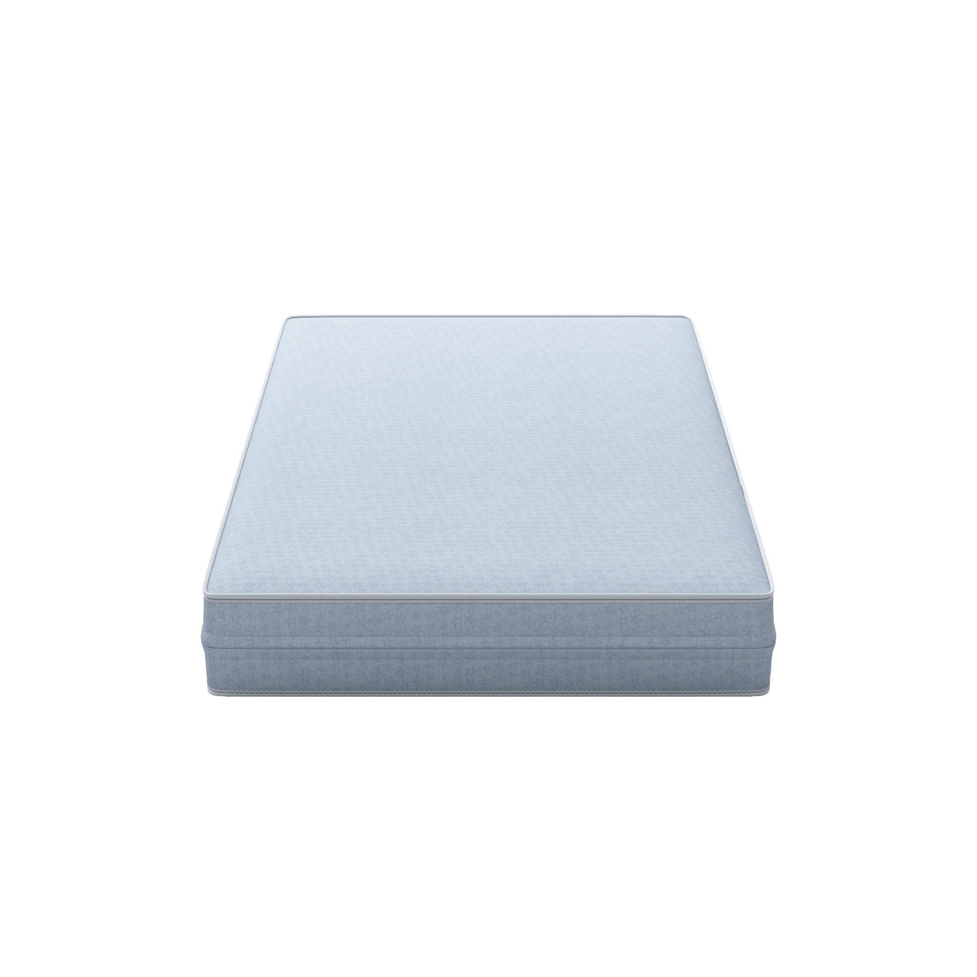 Safety 1st Heavenly Dreams Waterproof Baby Crib Mattress - Firm Support for Standard Cribs & Toddler Beds - Blue | Perfect for Nursery, Daycare & Travel Use
