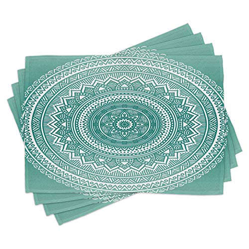 Teal White