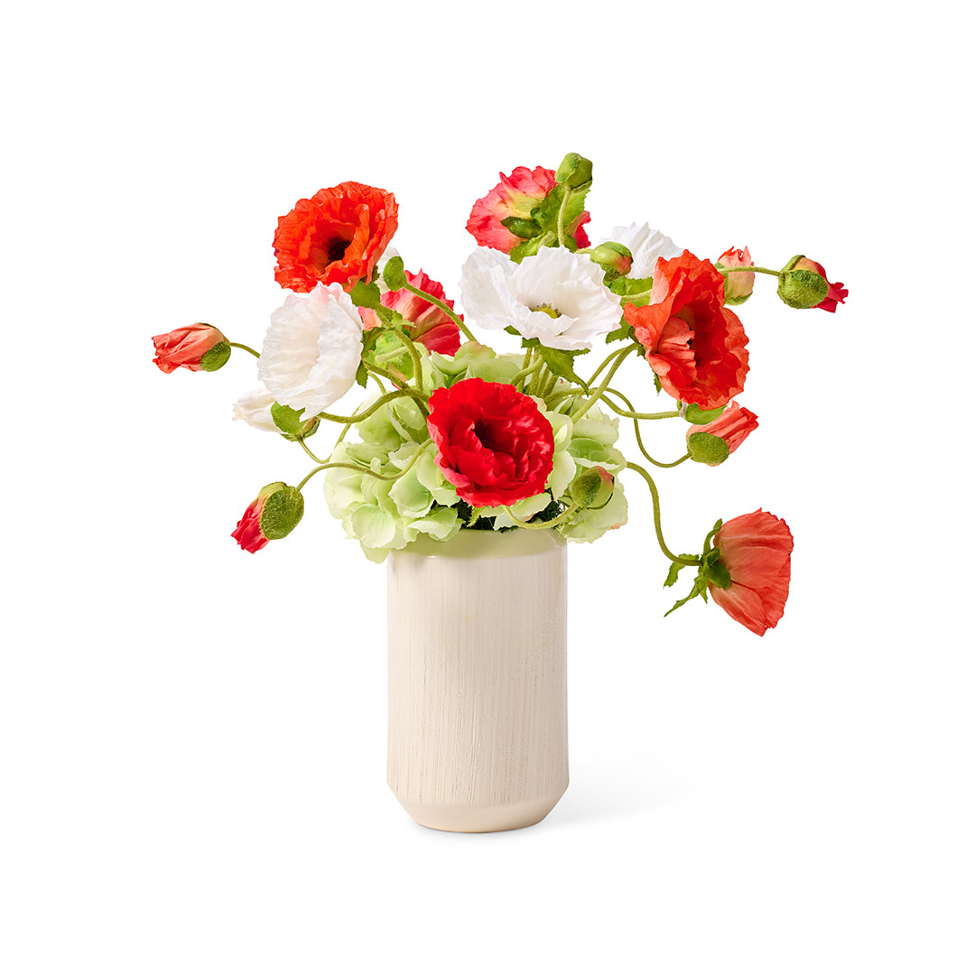 Beautiful 16x16x20 Poppies Floral Arrangement - Perfect for Home Decor, Weddings & Special Events