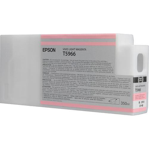 Epson T596600 Ultrachrome HDR Ink 350ml - Vivid Light Magenta for Epson 7900/7890/9890/9900 Printers | High-Quality Photo Printing & Professional Art Reproduction