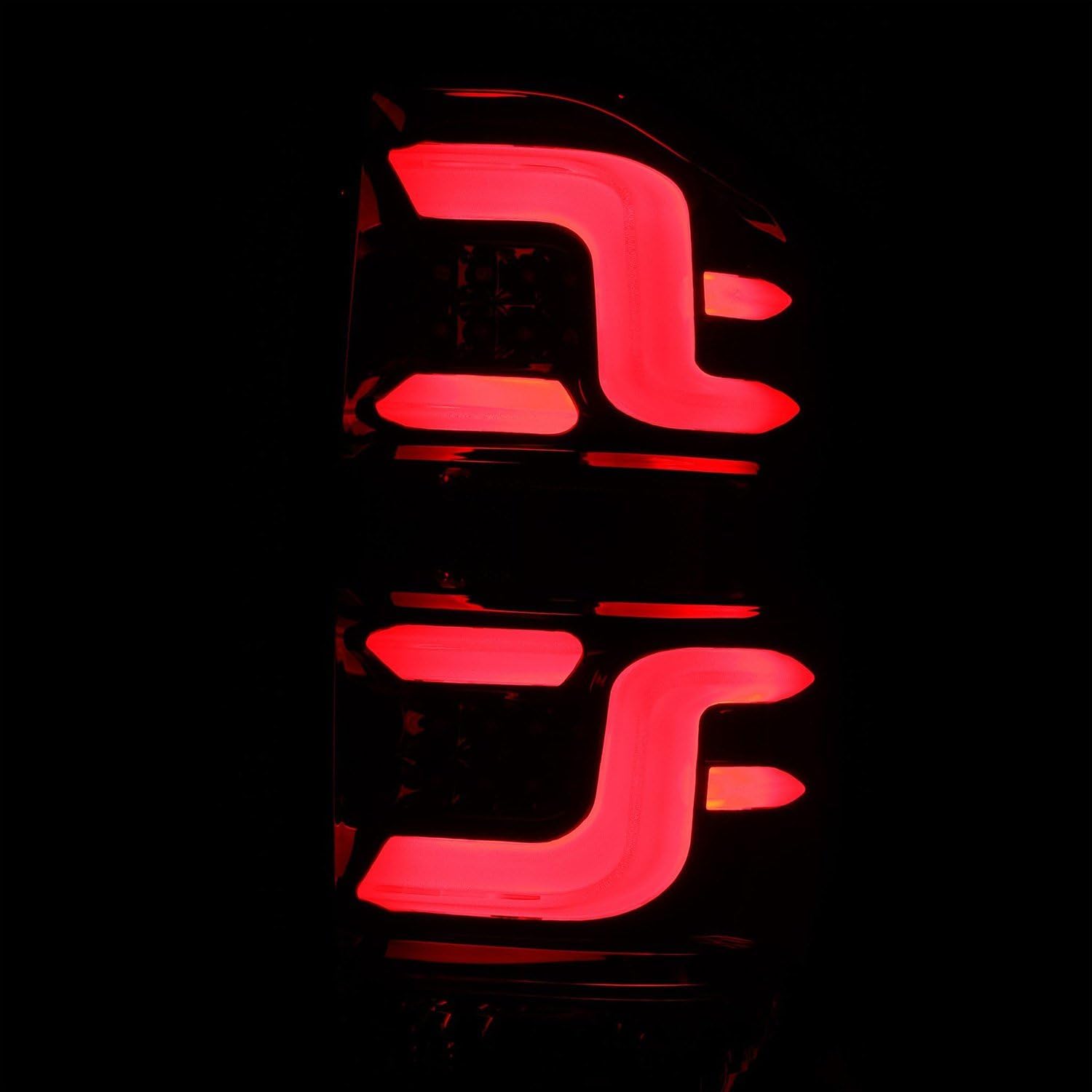 AlphaRex PRO-Series LED Tail Lights (672020) - Red Smoke for 2014-2020 Toyota Tundra - Upgrade Your Truck's Style & Visibility for Night Driving & Off-Road Adventures