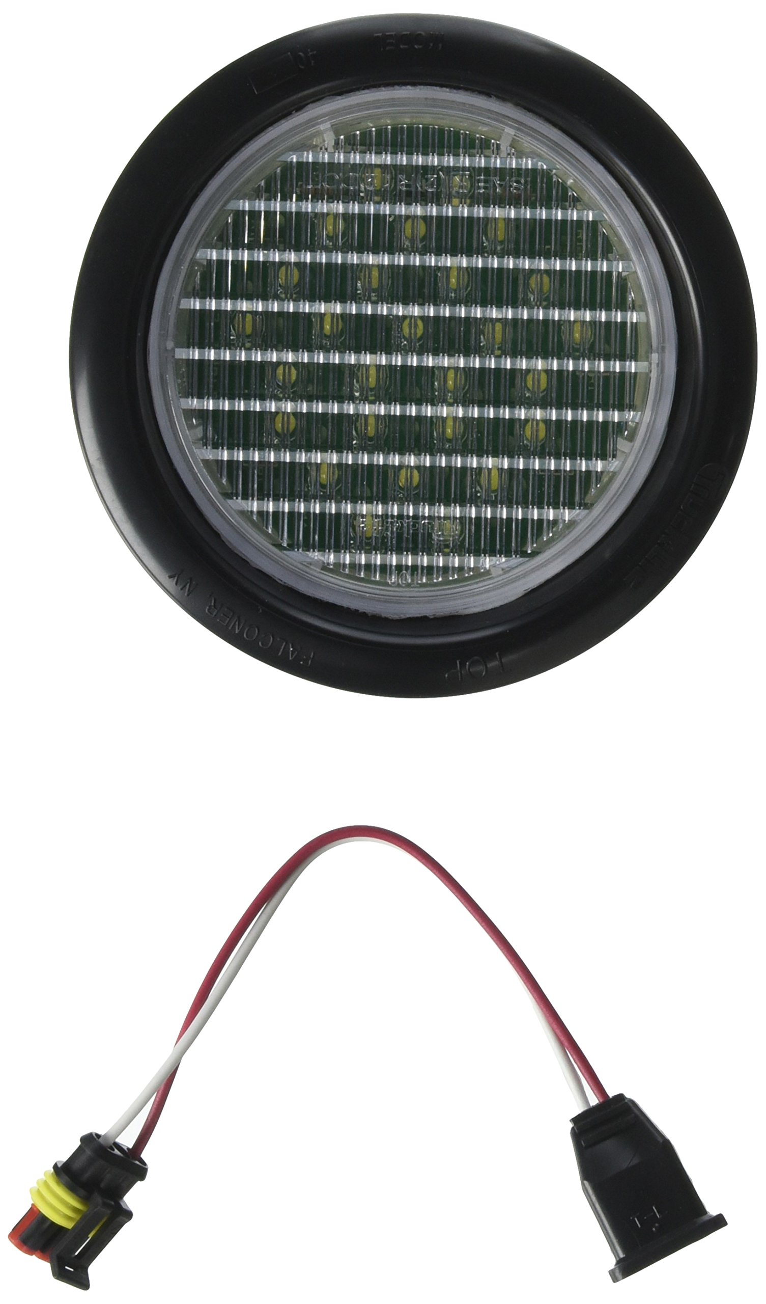 Truck-Lite 44041C LED Backup Light Grommet Kit - Durable Reverse Light Replacement for Trucks & Trailers - Perfect for Night Driving & Parking Assistance
