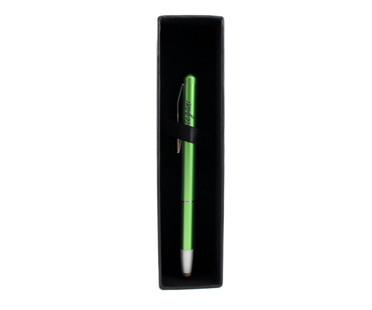 Conductive Microfiber Fabric Capacitive Stylus Pen with Shirt Clip - Fashionable Touchscreen Stylus for Smartphones, Tablets & Drawing - Perfect for Artists, Students & Office Use