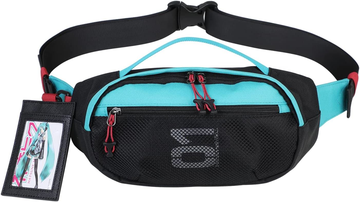 FIREFIRST Crossbody Shoulder Messenger Bag for Hatsune Miku - Stylish Unisex Anime Themed Purse for Men & Women - Perfect for Cosplay, Conventions & Everyday Use