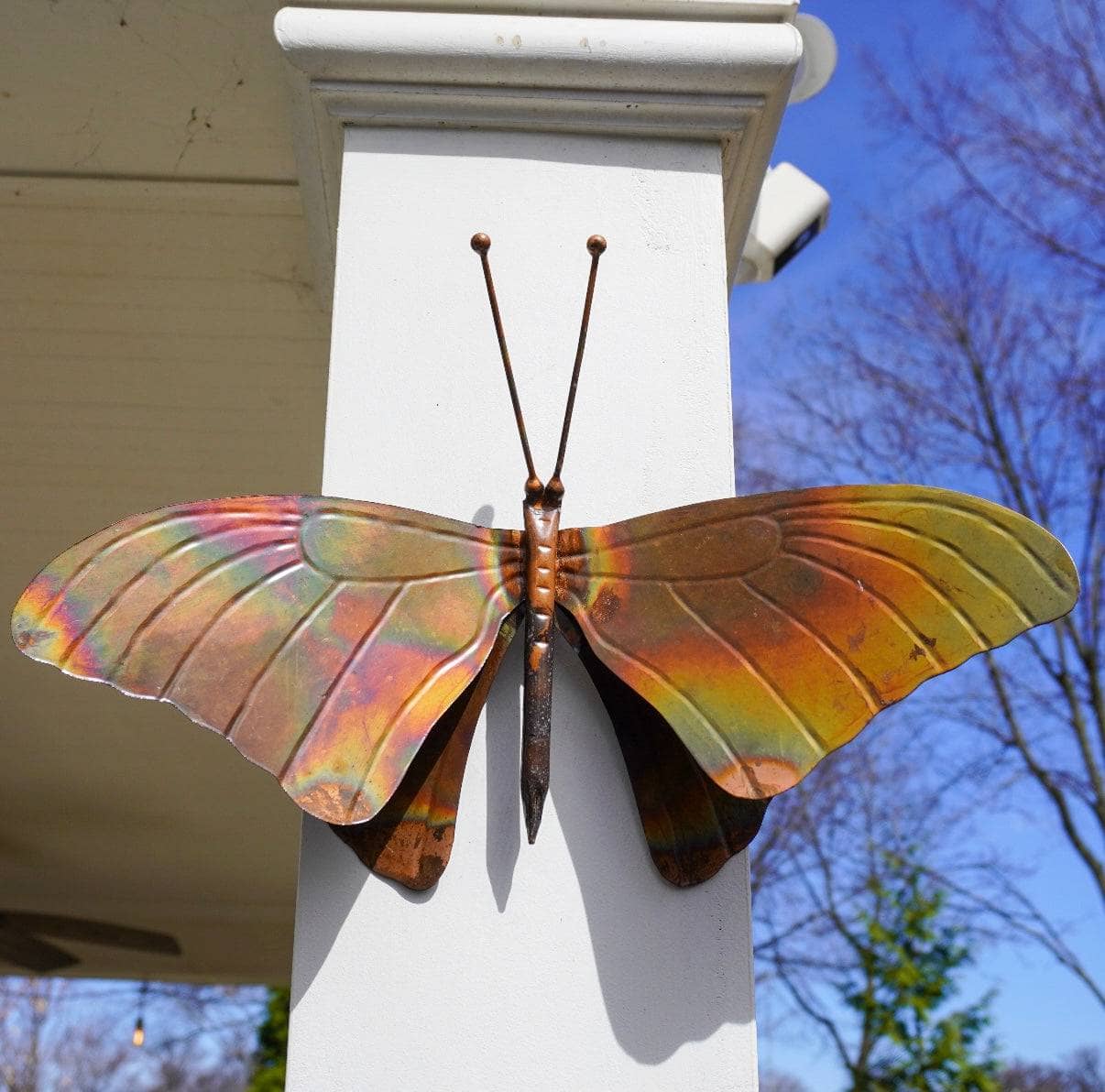 Hanging Butterfly Decor - Elegant Wall Art for Home & Garden - Perfect for Bedroom, Living Room, and Outdoor Spaces