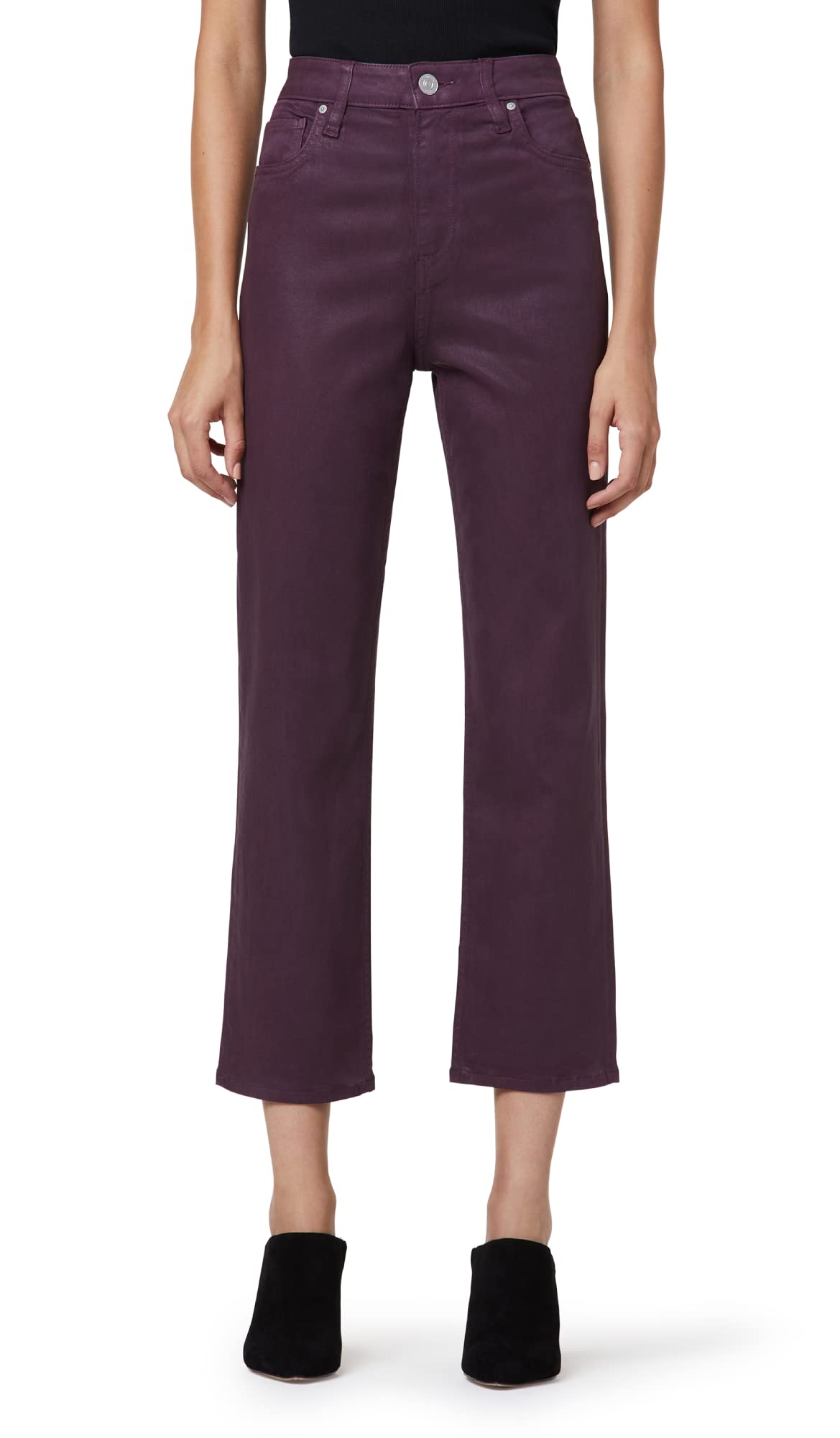 HUDSON Women's Remi High Rise Cropped Straight Leg Jeans - Stylish Comfort for Casual Outings, Work & Everyday Wear