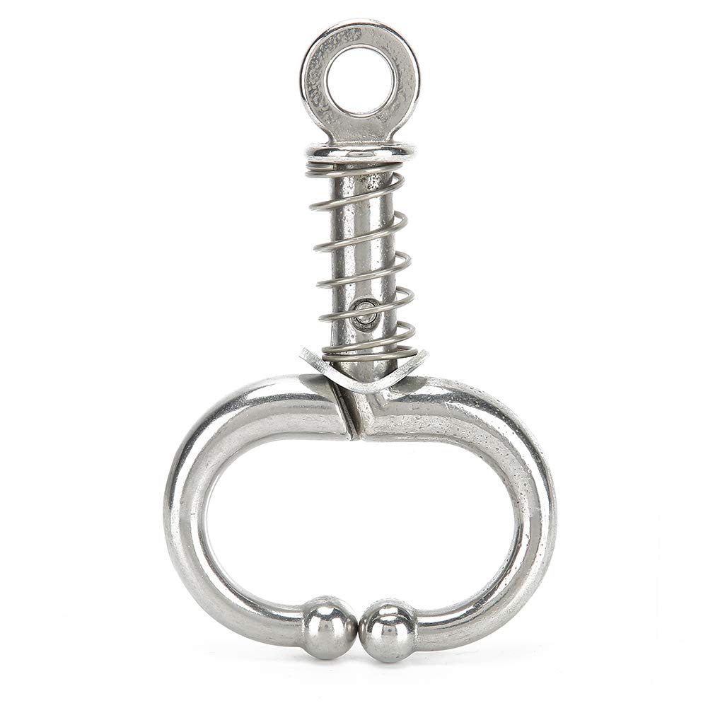 Qinlorgo Spring-Loaded Cow Nose Pliers - Professional Cattle Nose Ring Tool for Livestock Handling, Animal Husbandry & Veterinary Use - Perfect for Cattle, Bulls & Farm Animals - Durable Spring-Type Nose Ring Applicator for Safe & Easy Livestock Equipment Installation