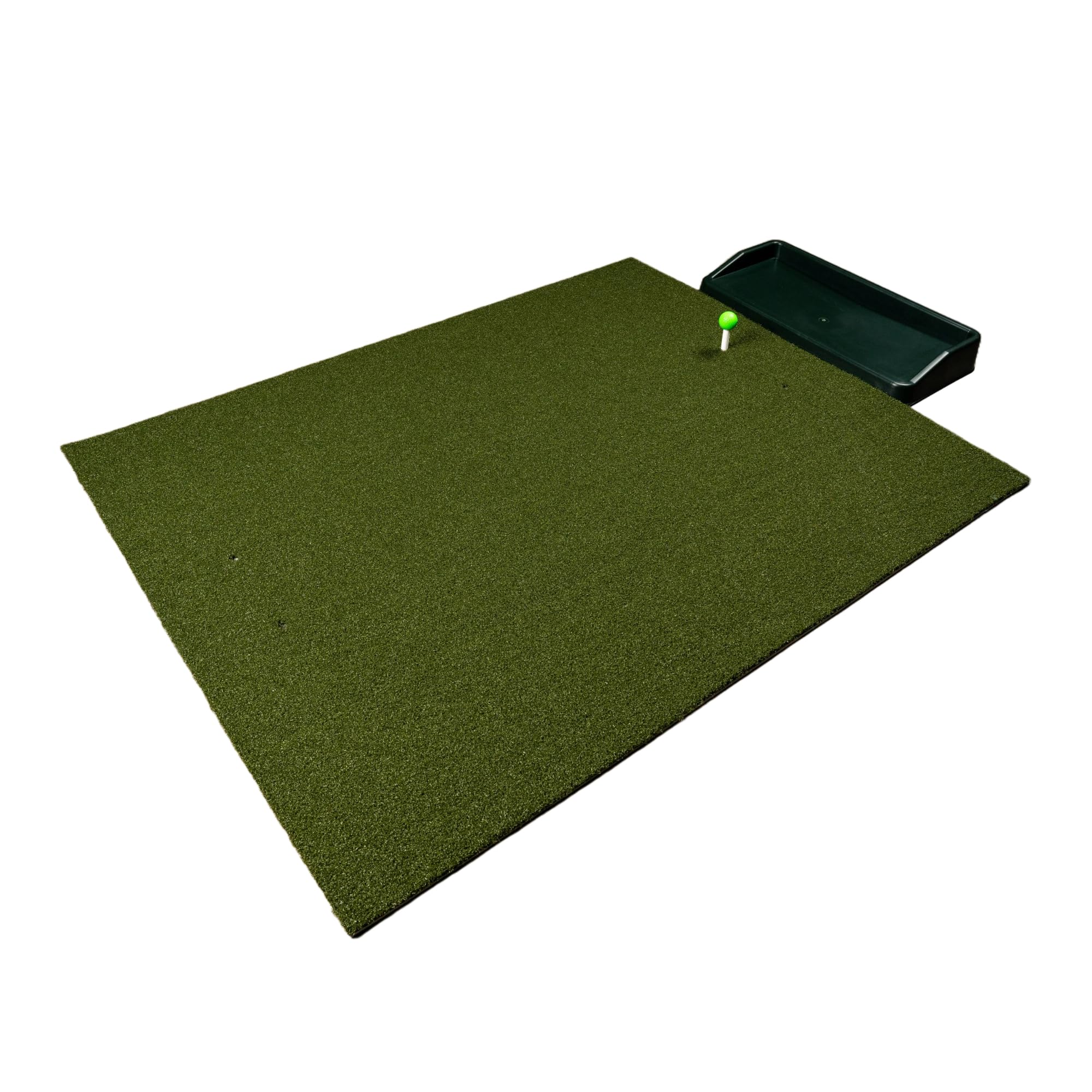 Premium All Turf Mats® Golf Practice Mat - Durable Indoor/Outdoor Golf Hitting Mat with Ball Tray | Perfect for Backyard, Driving Range & Home Golf Training
