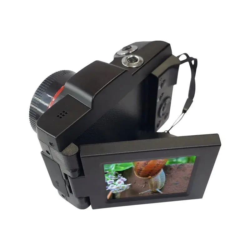 Professional 1080p HD Video Camera with 16X Digital Zoom, 2.4 Inch LCD Screen - Perfect for Vlogging, YouTube Videos, Live Streaming & Home Movies
