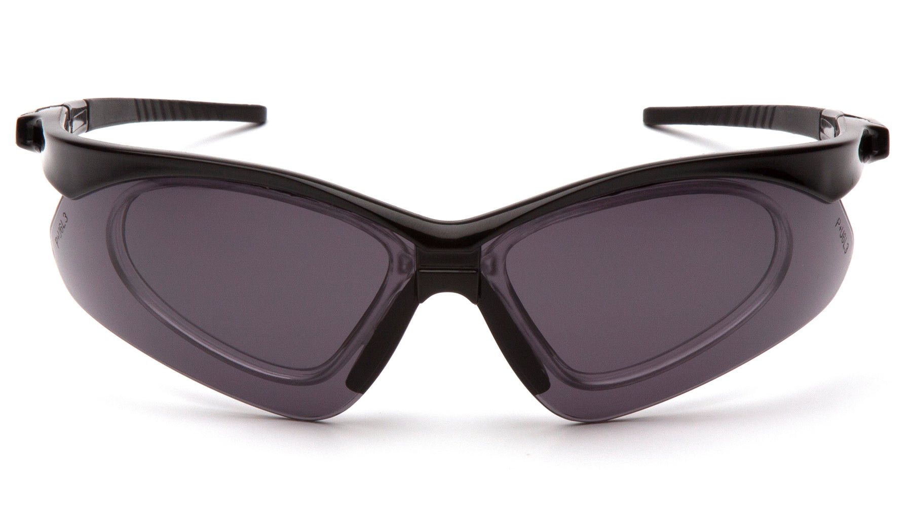Pyramex PMXTREME® Safety Glasses - Grey with Rx Insert - ANSI Z87.1 Certified for Construction, Woodworking & DIY Projects