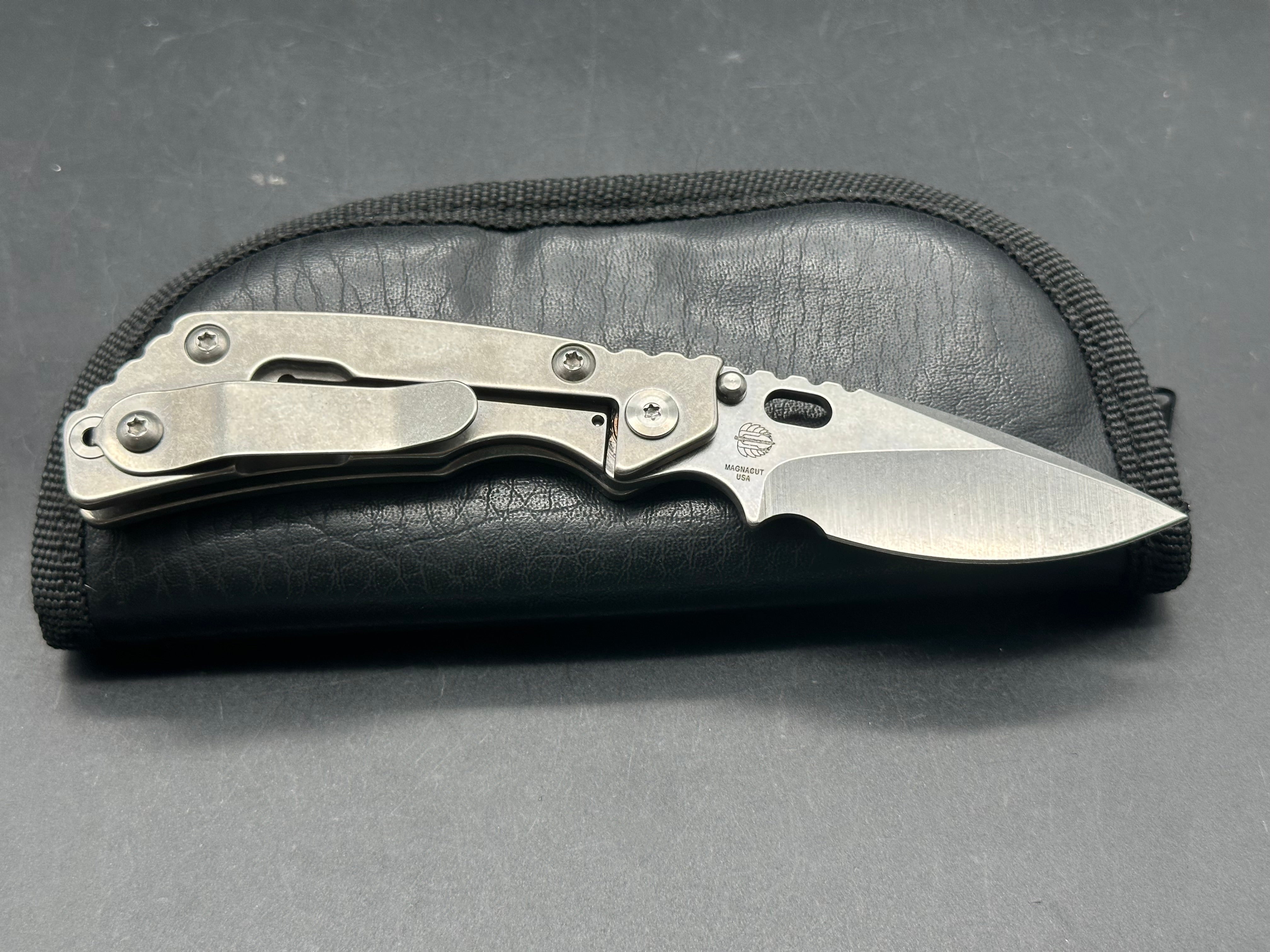 Strider PerT E MagnaCut SW - Premium Tactical Folding Knife for Outdoor, Survival & EDC Use