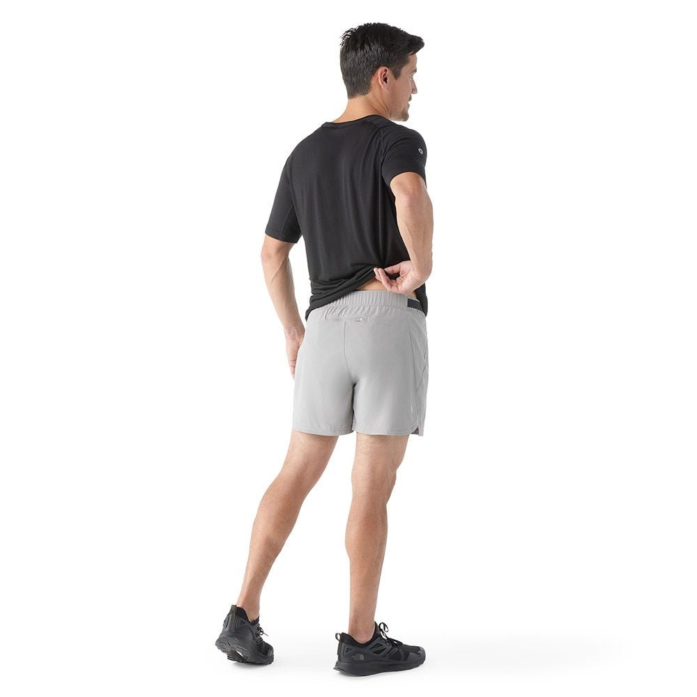 Men's Active Lined 5 Shorts - Light Gray | Comfortable Workout & Running Shorts for Men | Perfect for Gym, Jogging & Outdoor Activities