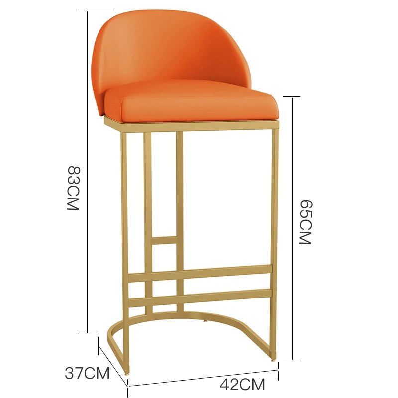 Minimalist Accent Bar Stools for Kitchen Counter - Modern & Stylish Dining Stools for Breakfast Nook, Bar, or Kitchen Island
