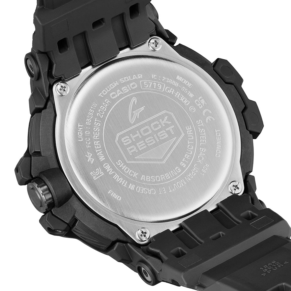 Casio G-Shock Gravity Master GRB300-1A Digital Sport Watch - Durable Military Timepiece for Outdoor Adventures & Extreme Sports