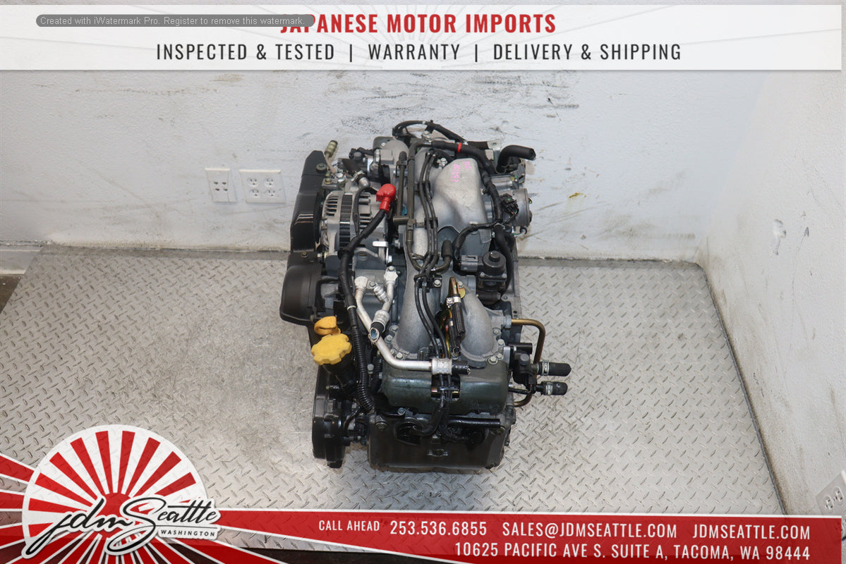 JDM Subaru EJ20 SOHC Engine 1999-2005 - Replacement for EJ25 in Legacy & Outback Models - Perfect for Engine Swap & Performance Upgrades