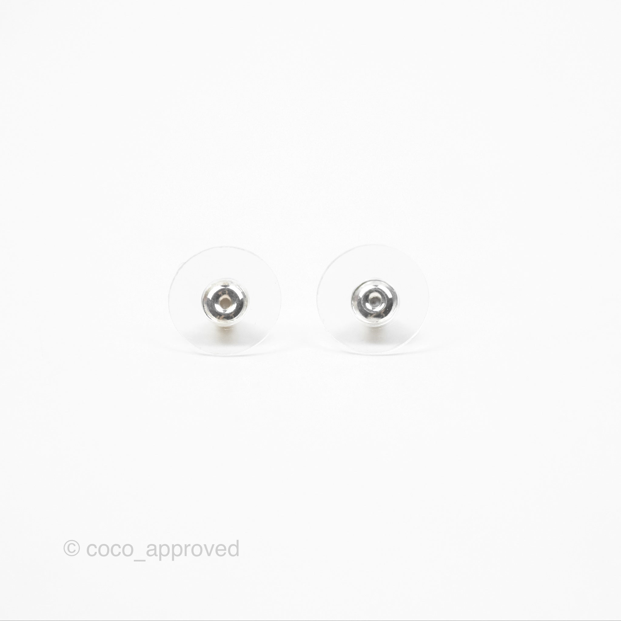 Chanel CC Crystal Pearl Drop Earrings - Silver Tone 23V - Luxury Fashion Jewelry for Women, Perfect for Parties, Weddings & Special Occasions