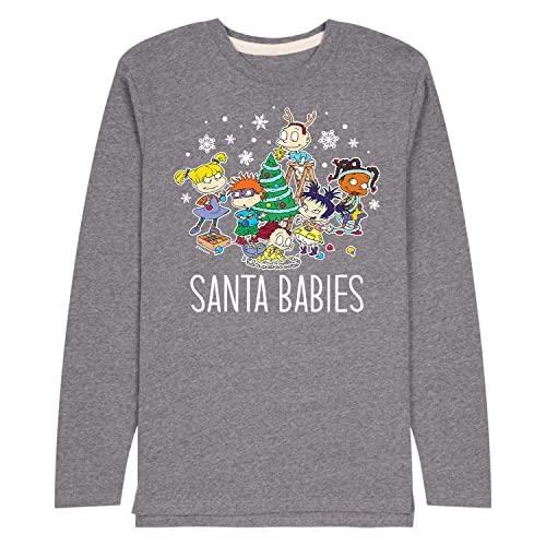 Santa Babies - Heather Grey