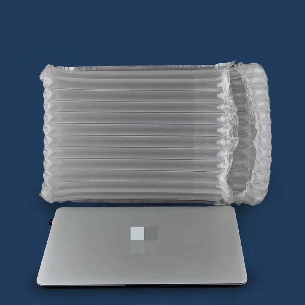 50 Pack Inflatable Laptop Protective Bags for 13-Inch Notebooks - Free Air Pump Included | Durable Shipping Packaging for Laptops, Framed Pictures, Mirrors & Books | Lightweight & Strong Bubble Wrap Alternative | Perfect for E-commerce, Mail & Safe Transport