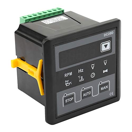High Accuracy Generator Controller - Electronic Control Panel for Diesel Engine Generators | Reliable Power Management for Home, Industrial & Emergency Backup Use