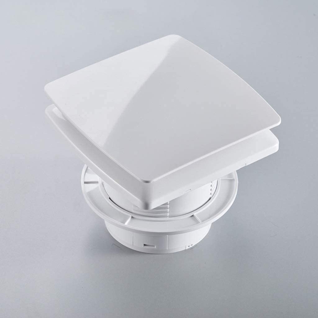 4 Inch Quiet Window Exhaust Fan - Wall Mounted Bathroom Ventilation Extractor for Kitchen, Hotel & Household Use | Energy Efficient Ventilator Fan for Improved Air Circulation
