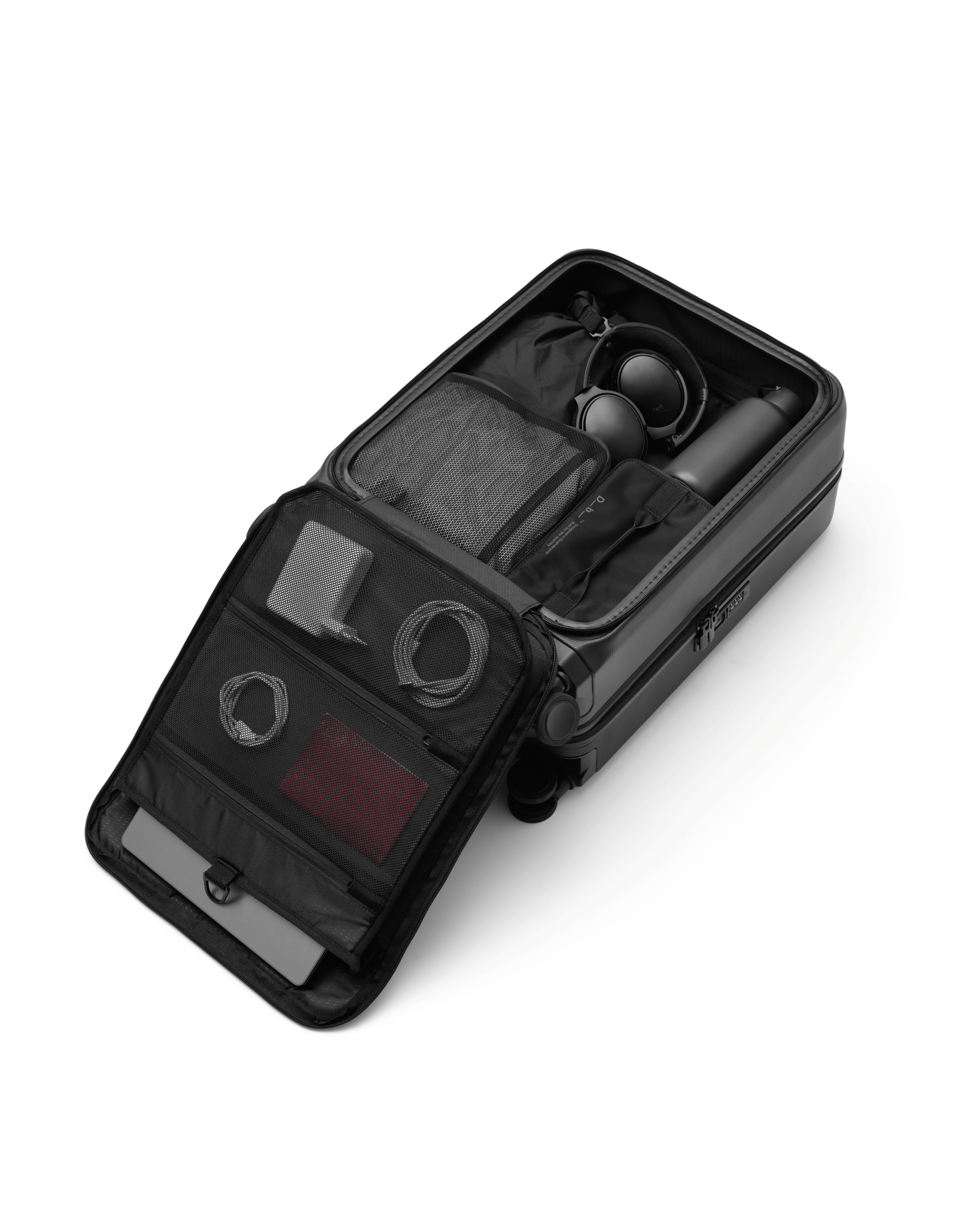 DB Journey Frame Front Access Carry On Luggage - Perfect for Air Travel, Business Trips & Weekend Getaways