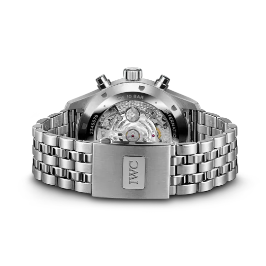 Premium Pilot's Watch Chronograph - Aviation-Inspired Men's Watch with Date & Tachymeter - Perfect for Pilots, Travelers & Watch Collectors