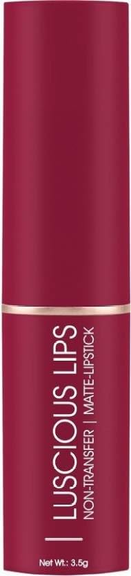 GELATO BEAUTY Long Lasting Matte Lipstick - Red Rebel (3.5g) | Non-Transfer Creamy Lipstick for All-Day Wear | Perfect for Parties, Dates & Everyday Makeup Looks