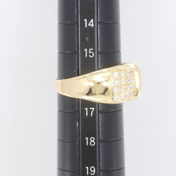 18K Yellow Gold Diamond Ring for Women - Elegant Solitaire Engagement & Wedding Band - Perfect for Proposals, Anniversaries & Special Occasions