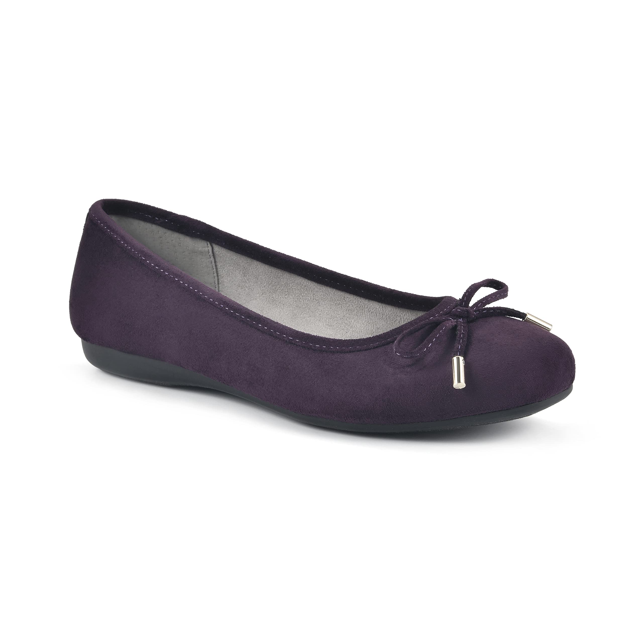 White Mountain Women's Aubrie Ballet Flat - Comfortable & Stylish for Work & Casual