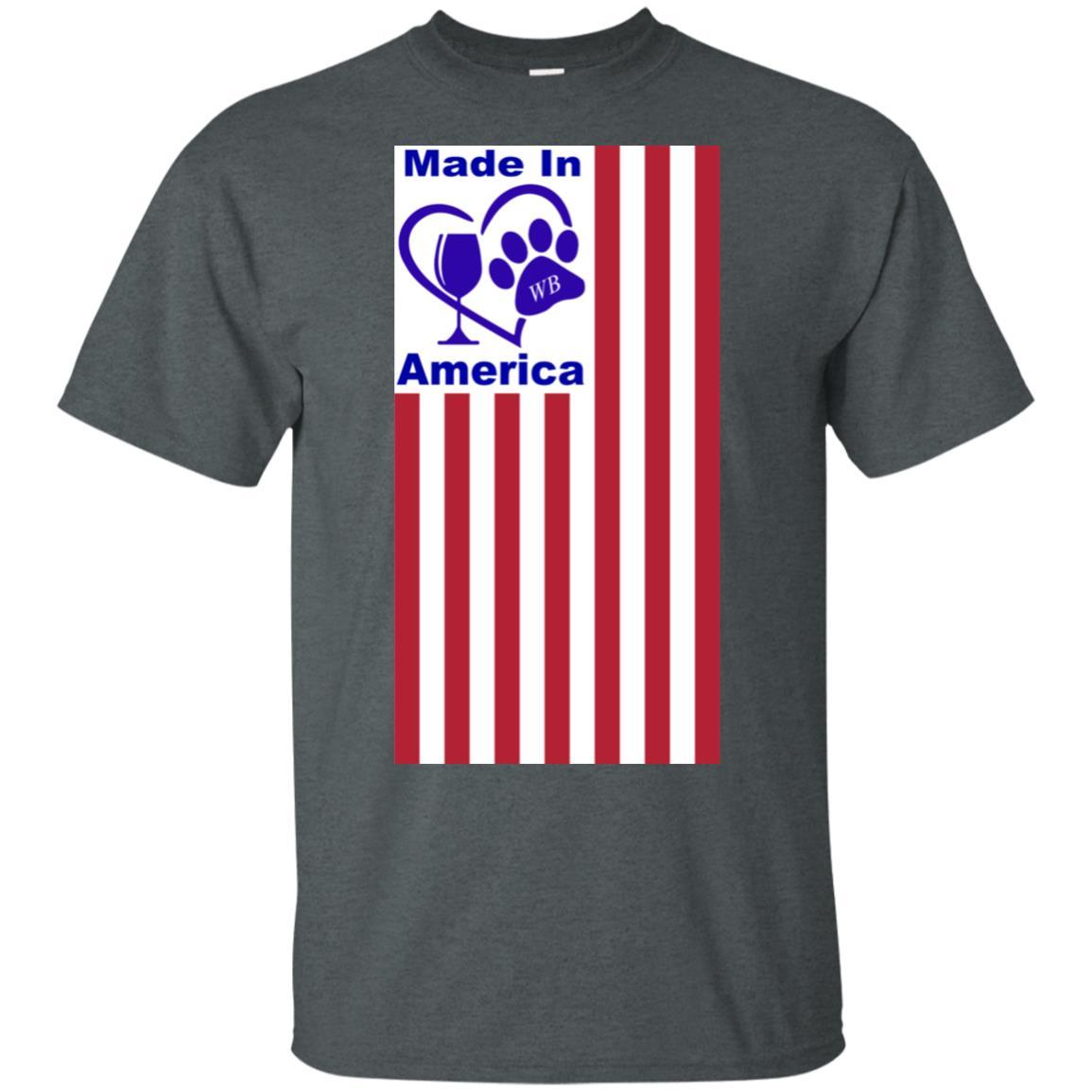 WineyBitches.Co Made in USA Premium 100% Cotton T-Shirt for Women - Comfortable Casual Wear for Outings, Parties & Everyday Fashion