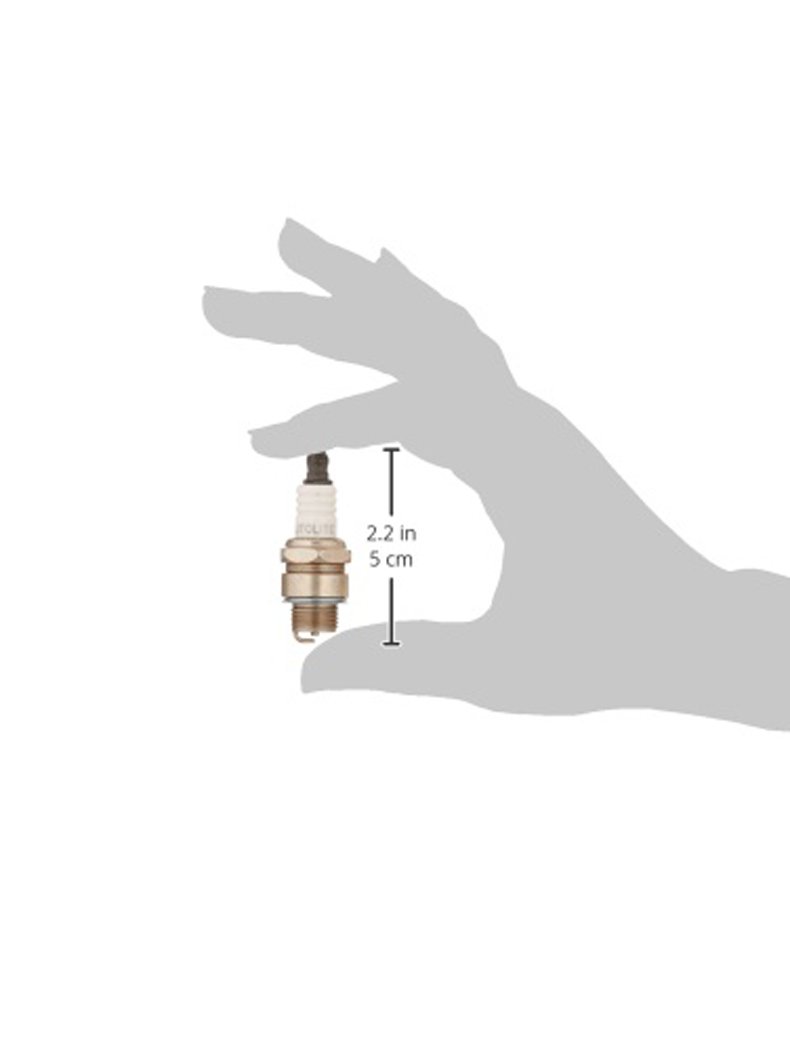 Autolite 255 Copper Non-Resistor Spark Plug - High Performance Automotive Replacement (1 Pack) - Perfect for Car, Truck & SUV Engine Tune-Ups