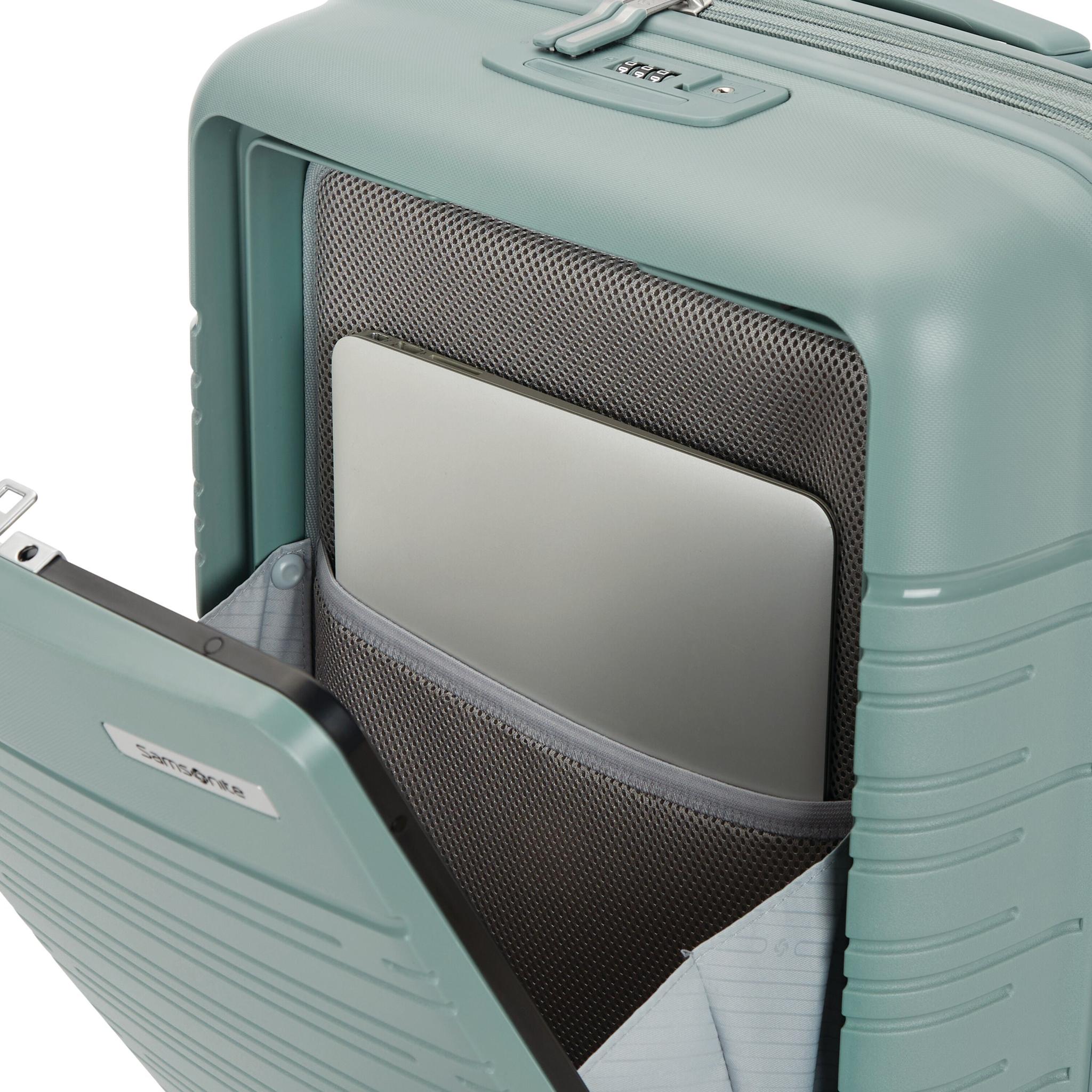 Samsonite Elevation Plus Hardside Carry On Luggage 22x14x9 Inch - Lightweight Spinner Suitcase for Air Travel with TSA Lock, Perfect for Business Trips & Weekend Getaways