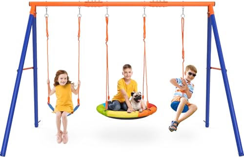 Triple Swing With Saucer Swing