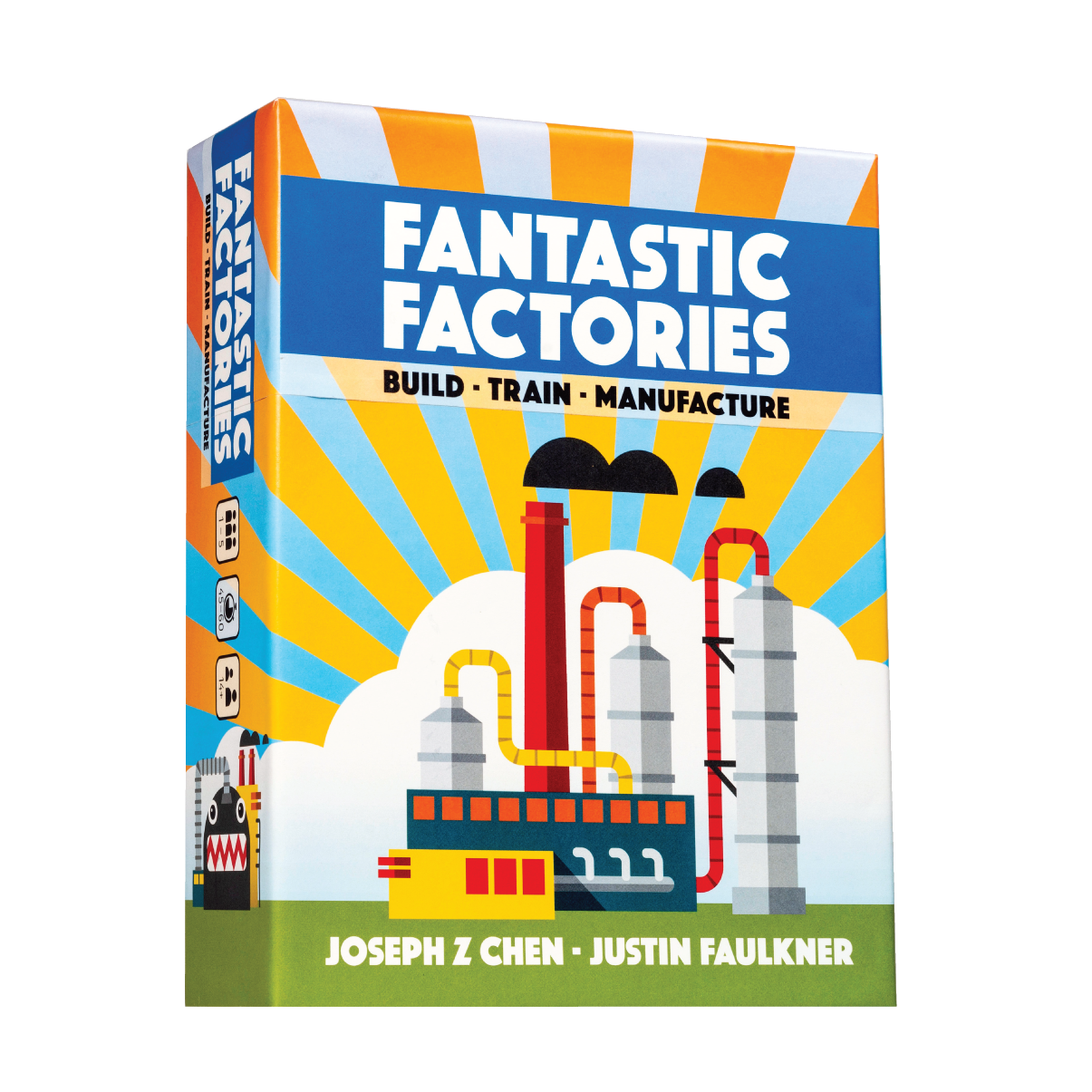 Fantastic Factories - Premium Board Game for Strategy Lovers | Family & Friends Game Night Fun | Perfect for Parties & Team Building