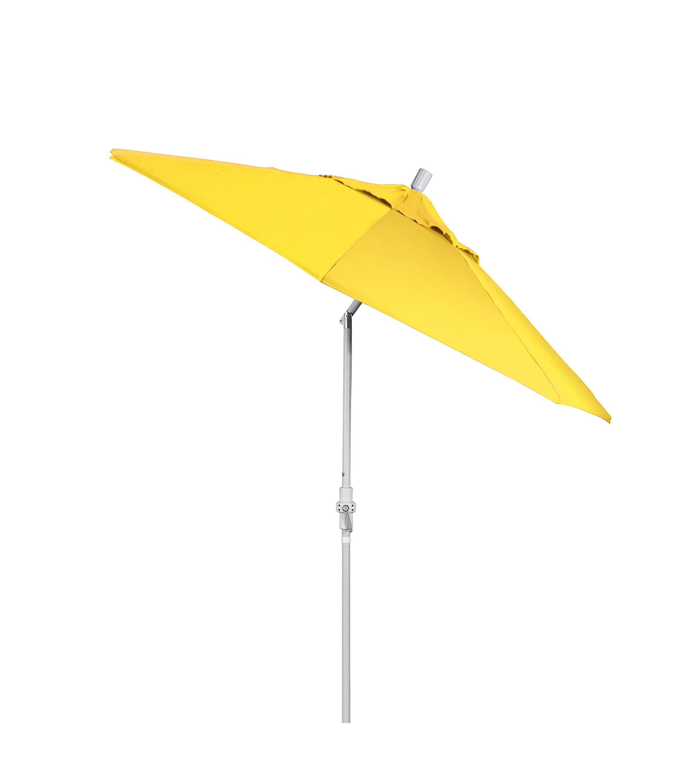 California Umbrella 9' Round Outdoor Patio Umbrella with Aluminum Pole & Fiberglass Ribs - Perfect for Backyard, Garden, Poolside, and Beach Use