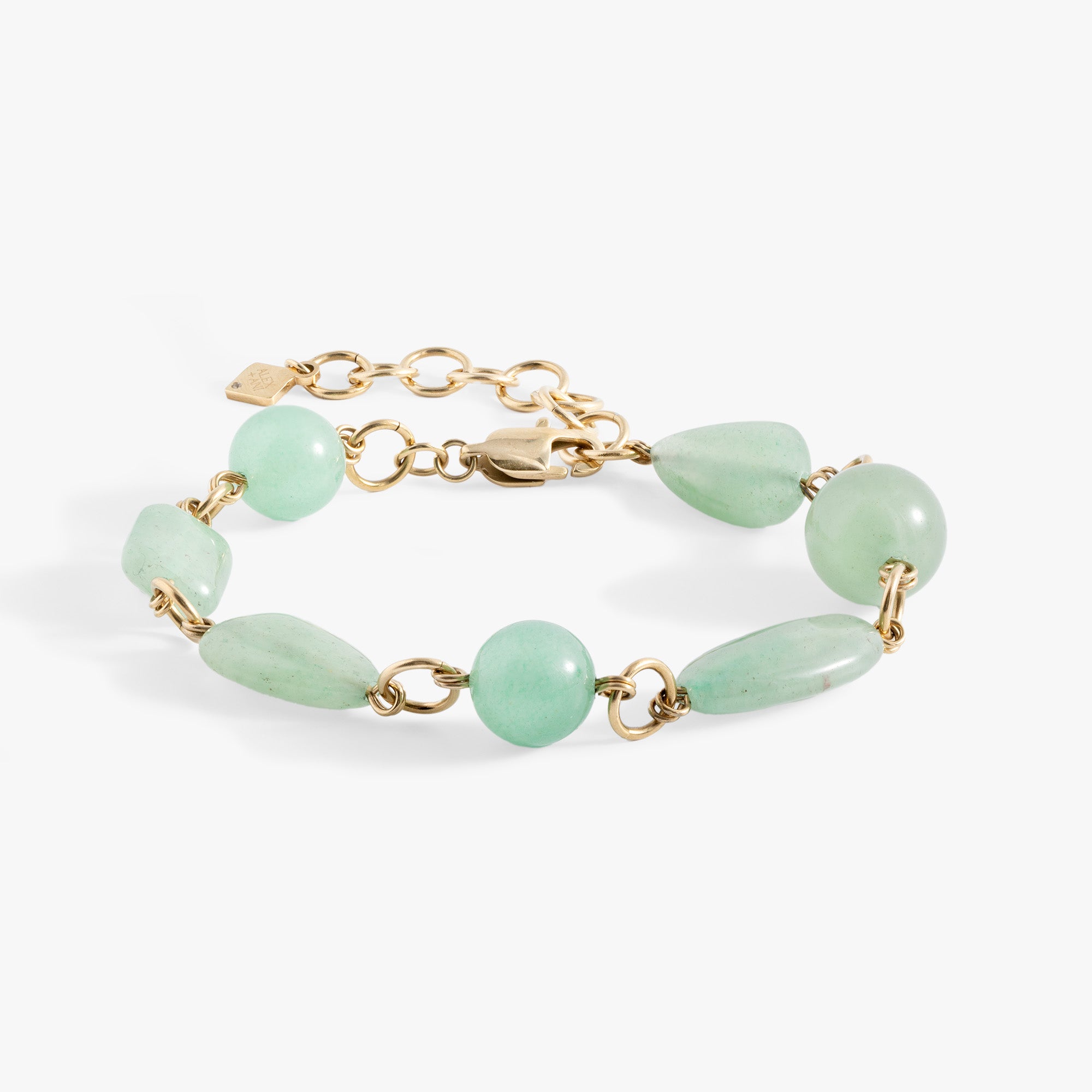 Adjustable Gemstone Bracelet for Women - Handmade Beaded Stretch Bracelet with Healing Crystals - Perfect for Yoga, Meditation & Everyday Wear