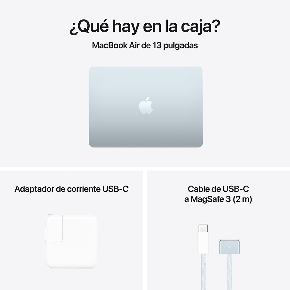 Apple MacBook Air 13-inch with M4 Chip - 10-Core CPU & 10-Core GPU, 512GB SSD, Sky Blue - Perfect for Work, Study & Creative Projects
