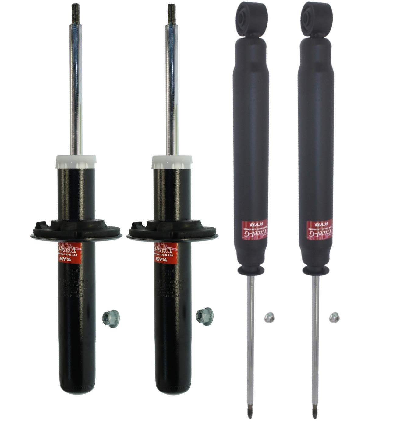 Audi Q5 Front Struts and Rear Shock Absorbers Kit - Replacement Suspension Parts for 2009-2023 Models (Excludes Electronic Suspension) - Smooth Ride for City Driving & Off-Road Adventures