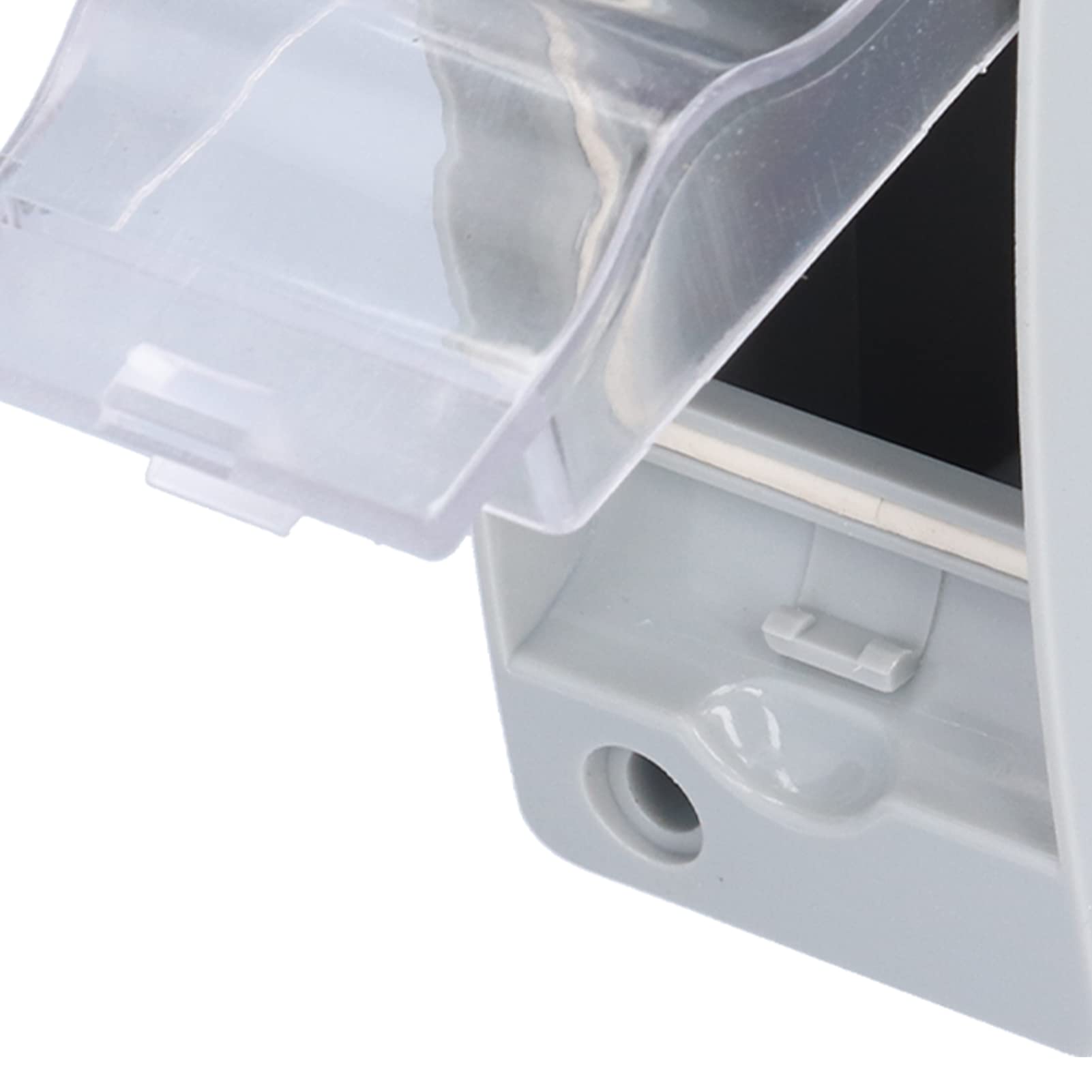 Waterproof Outdoor Electrical Distribution Box - Transparent Rubber Circuit Breaker Cover for Safe Power Distribution | Ideal for Home, Garage & Industrial Use