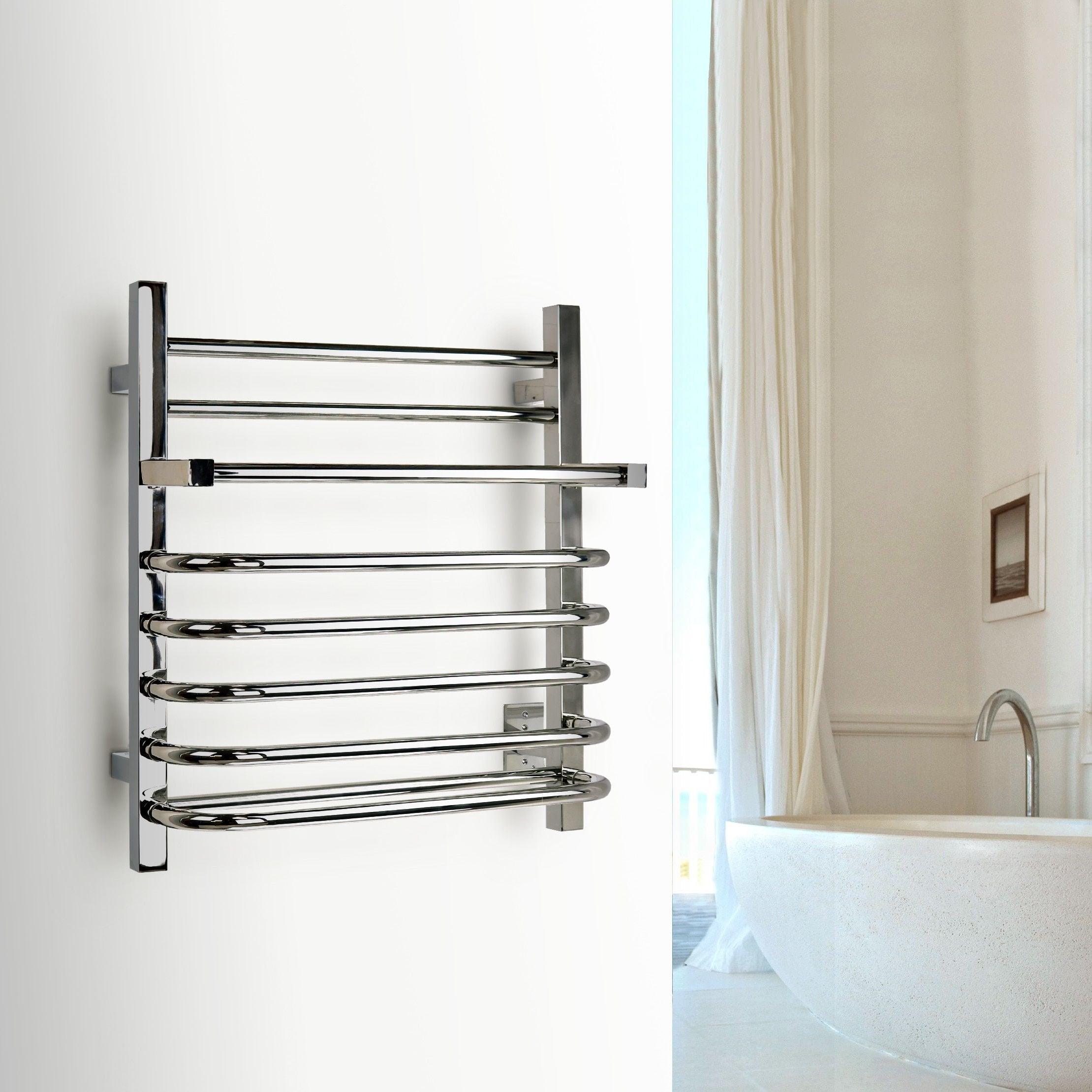 WarmlyYours Maui TWS1 MAU07PH Hardwired Wall Mounted Towel Warmer - 20.27