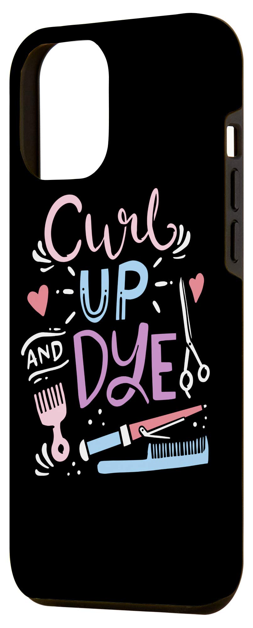 iPhone 12 Pro Max Case for Hair Stylists - Shockproof Protective Phone Cover for Salon Professionals - Perfect for Hairdressers, Barbers & Beauty Experts at Work