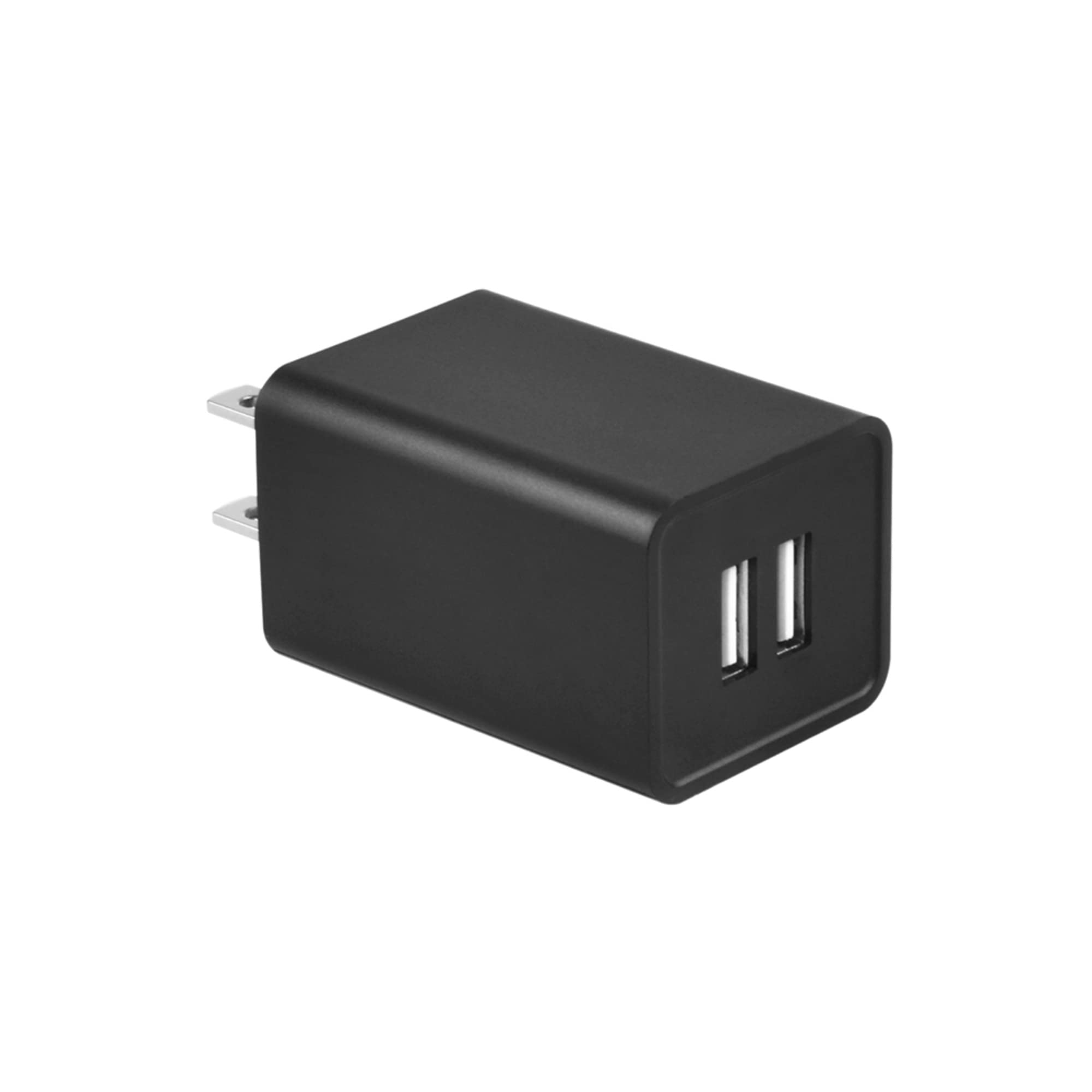PKPOWER 5V 1A/2.1A Dual USB Port Wall Charger Adapter - Replacement for Garmin GPS nuvi 1300/LM/T 1300T/M - Perfect for Car, Home & Office Charging