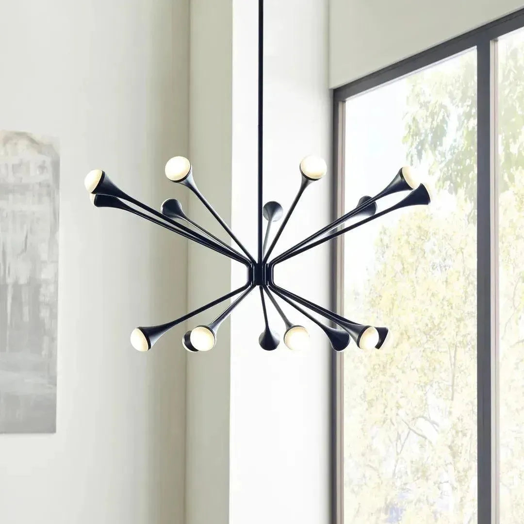 Lody 18-Light Crystal Chandelier - Elegant Dining Room Lighting Fixture for Modern Home Decor | Perfect for Dining Room, Living Room & Entryway