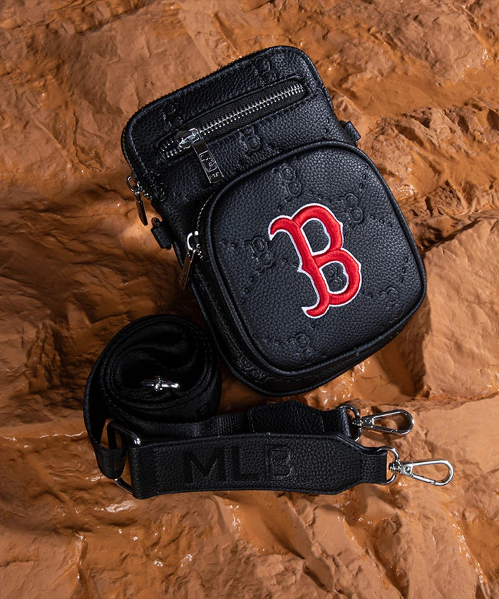MLB Boston Red Sox Mini Crossbody Bag for Women & Men - Official Licensed Baseball Purse - Perfect for Games, Concerts & Travel Accessories